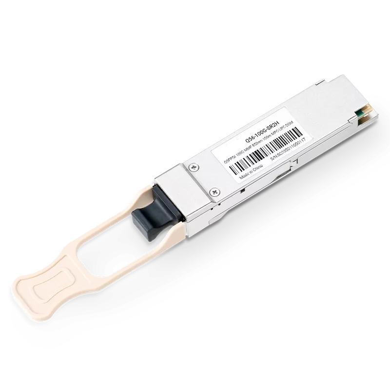 NVIDIA/Mellanox Compatible 100G SR2 QSFP56 PAM4 850nm 100m DOM MTP/MPO-12 UPC InfiniBand HDR Transceiver Module for MMF SFPS