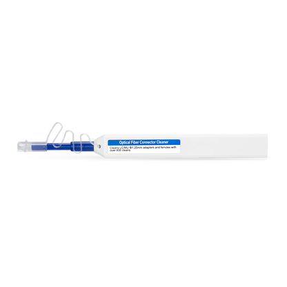 LC/MU Fiber Cleaning Pen for 1.25mm LC/MU Connectors, Push Type Cleaner, up to 800+ Cleans SFPS