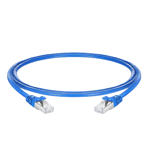 1ft (0.3m) Cat5e Snagless RJ45 Shielded (FTP) PVC CM Ethernet Patch Cable, 26AWG 100% Copper Wire Black SFPS