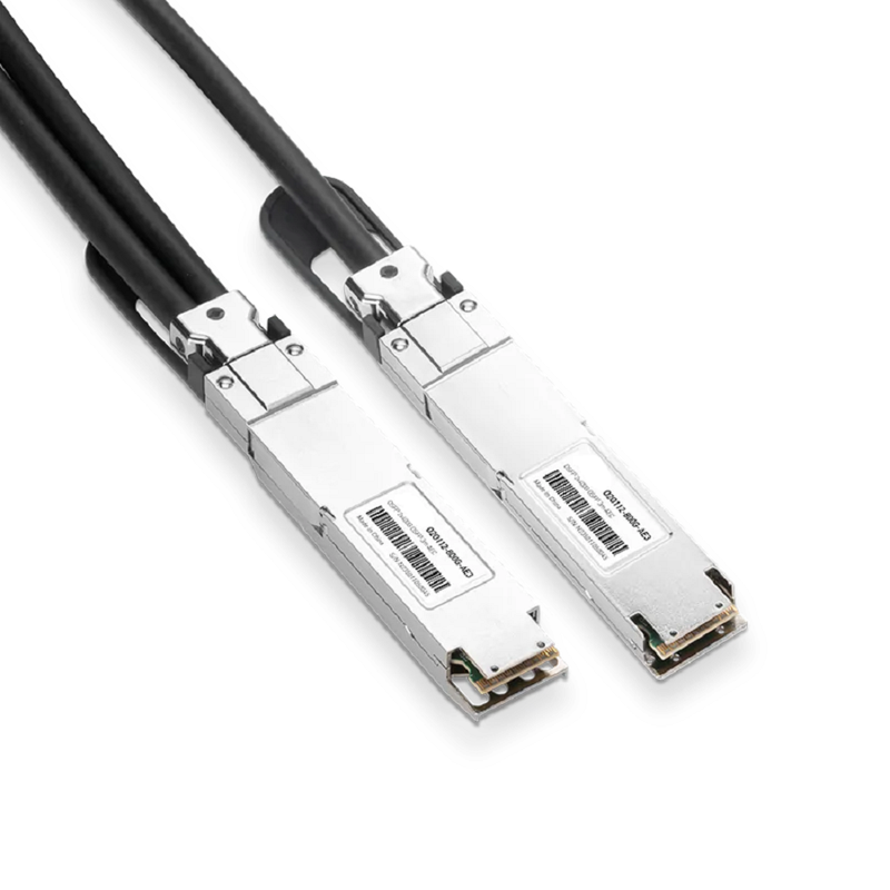 NVIDIA/Mellanox Compatible AEC 6m (20ft) Twin-port 2x400Gb/s OSFP Finned Top to 2x400Gb/s OSFP Flat Top Active Electrical Splitter Cable SFPS