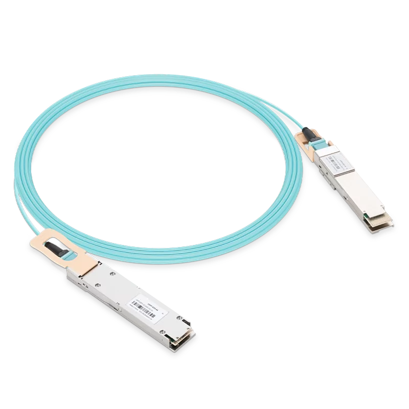 Juniper Compatible 3m (10ft) 400G OSFP to QSFP-DD Active Optical Cable SFPS