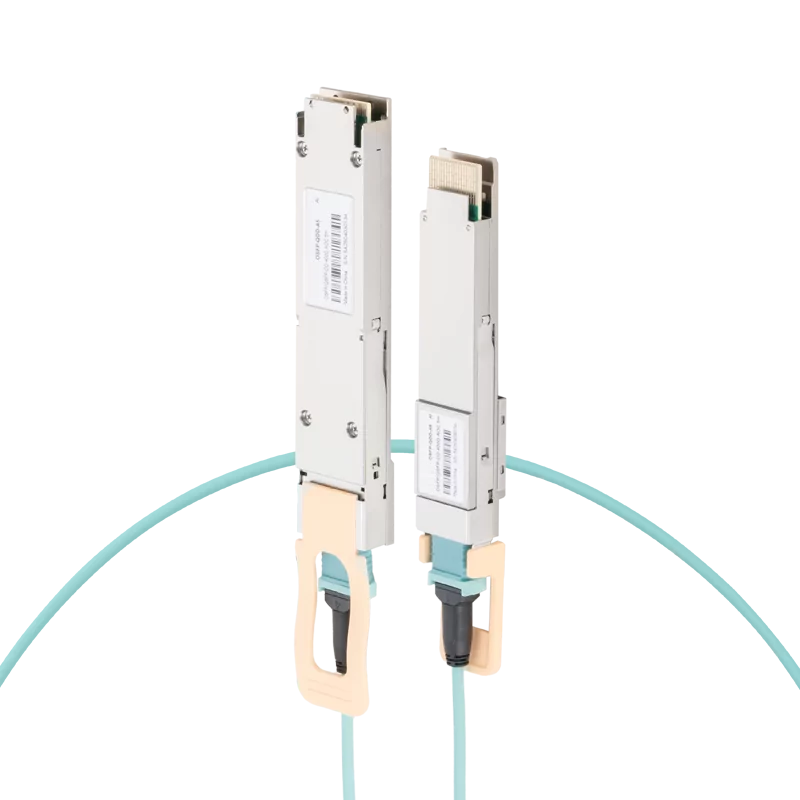 NVIDIA/Mellanox Compatible 10m (33ft) 400G OSFP to QSFP-DD Active Optical Cable SFPS