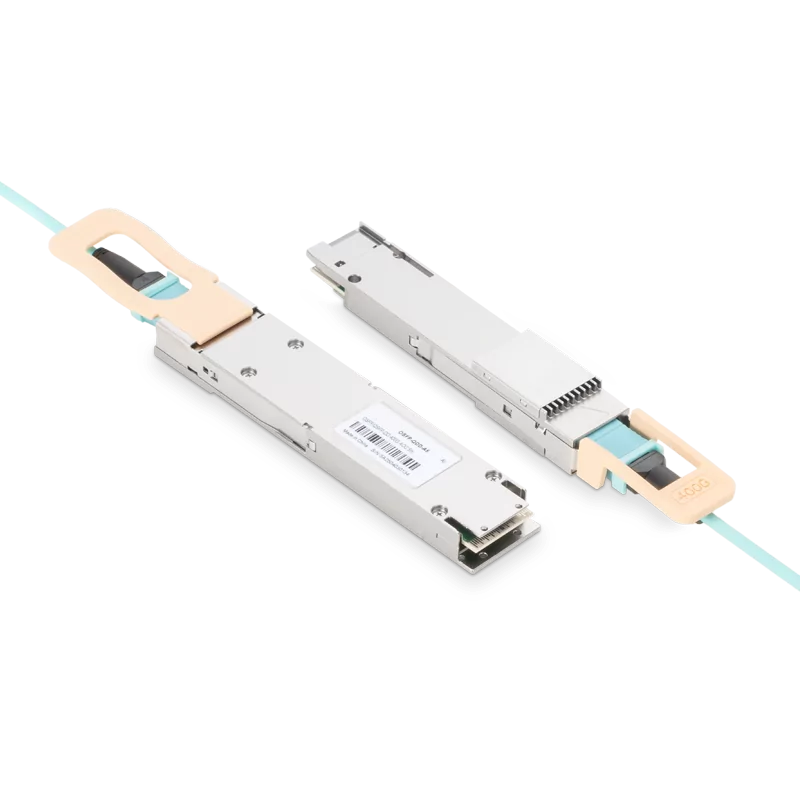 NVIDIA/Mellanox Compatible 30m (98ft) 400G OSFP to QSFP-DD Active Optical Cable SFPS
