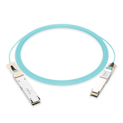 NVIDIA/Mellanox Compatible 25m (82ft) 400G OSFP to QSFP-DD Active Optical Cable SFPS