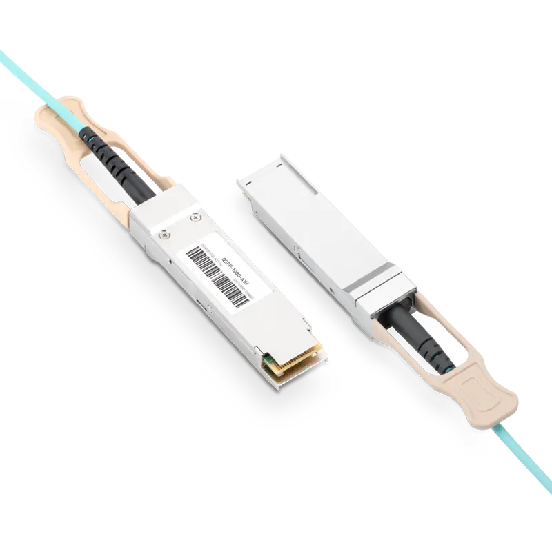 NVIDIA/Mellanox MFA1A00-E050 Compatible AOC 50m (164ft) 100Gb/s QSFP28 InfiniBand EDR LSZH Active Fiber Cable (850nm, MMF) SFPS