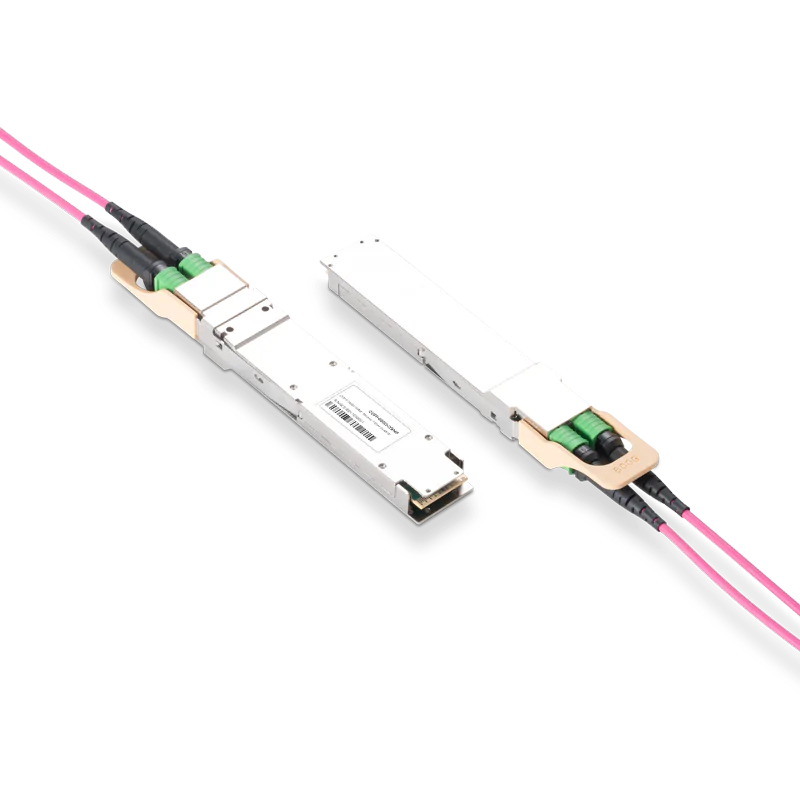 NVIDIA/Mellanox Compatible Coherent VCSEL & Broadcom DSP 800G OSFP 2xSR4/SR8 850nm 100m PAM4 DOM Two MPO-12/APC MMF Transceiver Module (Flat Top) for ConnectX-8 C8180 SuperNIC SFPS