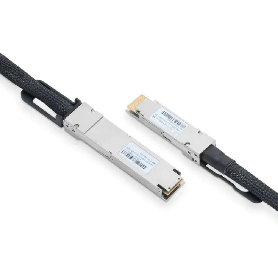 Cisco Compatible 1m (3ft) 400G OSFP Flat Top to QSFP-DD Passive Direct Attach Copper Twinax Cable SFPS