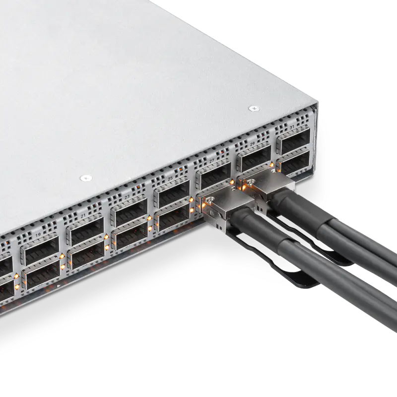 Dell DAC-Q56DD-400G-1M Compatible 1m (3ft) 400G QSFP-DD Passive Direct Attach Copper Twinax Cable SFPS