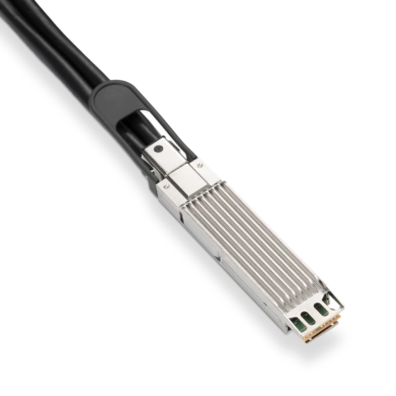 NVIDIA/Mellanox MCP4Y10-N00A Compatible DAC 0.5m (1.6ft) Twin-port 800Gb/s OSFP Finned Top to 800Gb/s OSFP Finned Top Passive Copper Cable SFPS