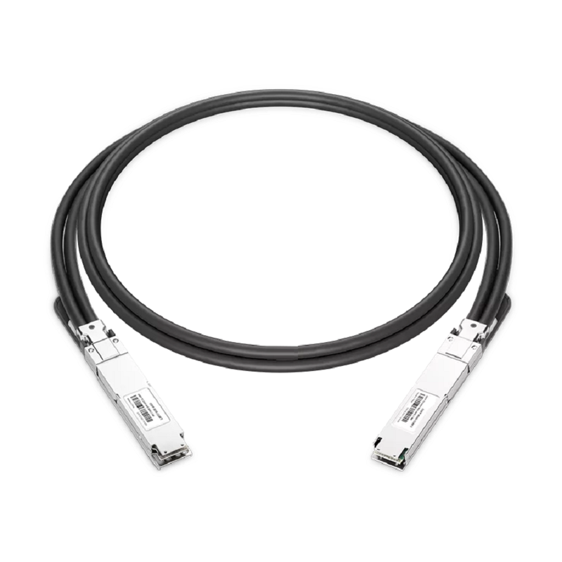 NVIDIA/Mellanox Compatible DAC 1m (3ft) Twin-port 2x400Gb/s OSFP Finned Top to 2x400Gb/s OSFP Flat Top InfiniBand NDR Passive Copper Cable SFPS