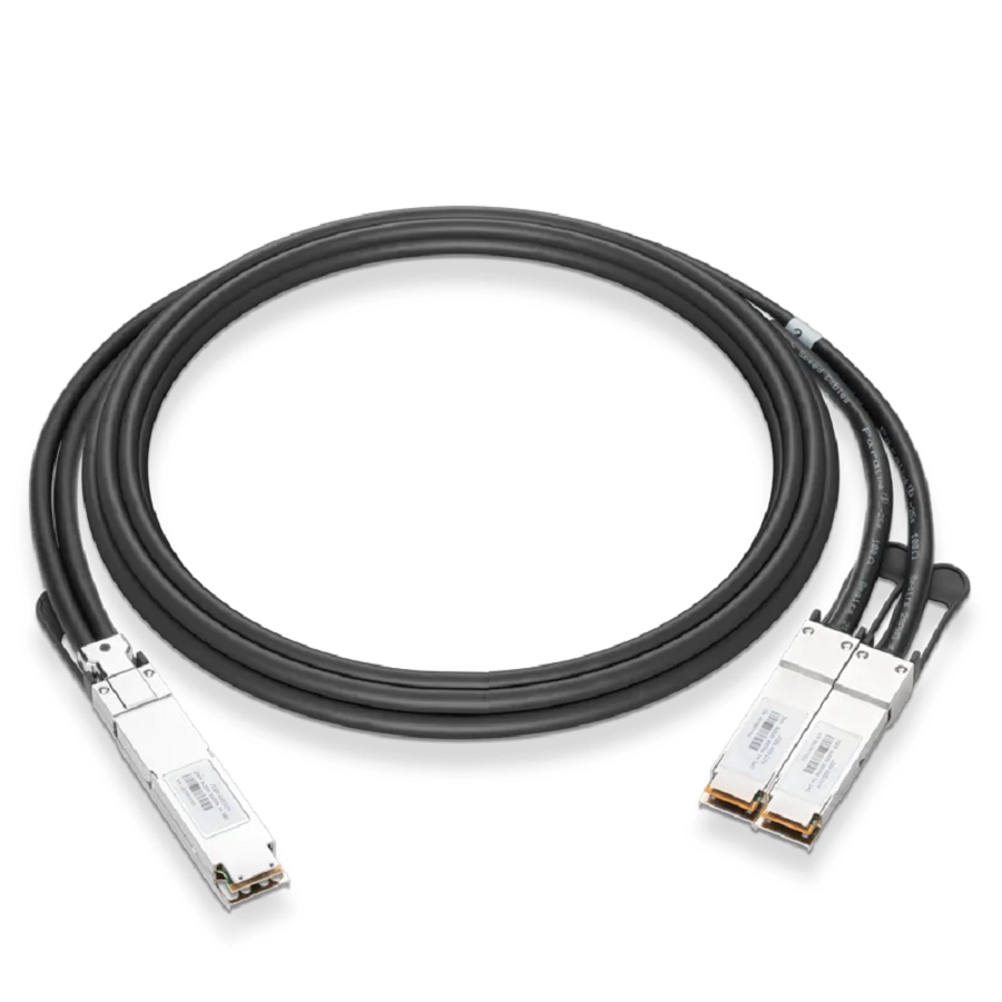 NVIDIA/Mellanox MCP7Y60-H001 Compatible DAC 1m (3ft) 400Gb/s OSFP (Finned Top) to 2x200Gb/s QSFP56 InfiniBand HDR Passive Copper Splitter Cable SFPS