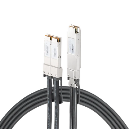 NVIDIA/Mellanox MCP7Y60-H001 Compatible DAC 1m (3ft) 400Gb/s OSFP (Finned Top) to 2x200Gb/s QSFP56 InfiniBand HDR Passive Copper Splitter Cable SFPS