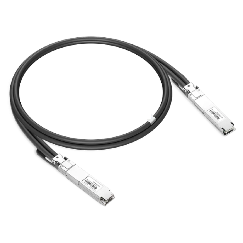 NVIDIA/Mellanox Compatible DAC 2m (7ft) Twin-port 2x400Gb/s OSFP Finned Top to 2x400Gb/s OSFP Flat Top Passive Copper Cable SFPS