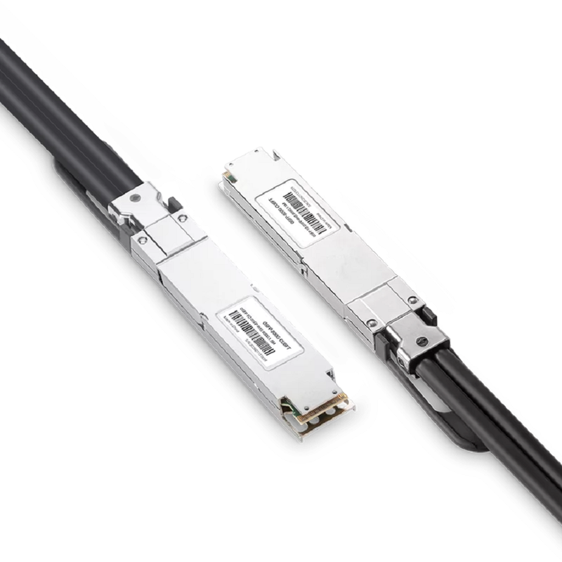 NVIDIA/Mellanox Compatible DAC 2m (7ft) Twin-port 2x400Gb/s OSFP Finned Top to 2x400Gb/s OSFP Flat Top Passive Copper Cable SFPS