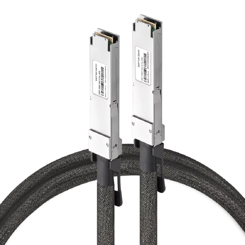 NVIDIA/Mellanox Compatible DAC 1m (3ft) Twin-port 2x800Gb/s OSFP224 RHS/Flat Top to Twin-port 2x800Gb/s OSFP224 RHS/Flat Top Passive Copper Cable for Liquid-Cooled Spectrum-6 SN6600-LD Switch SFPS