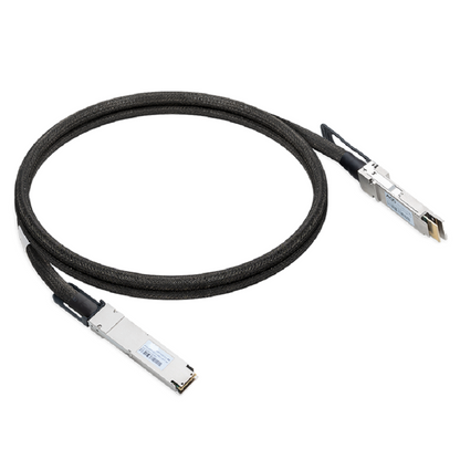 Juniper Compatible 1m (3ft) 400G OSFP Flat Top to QSFP-DD Passive Direct Attach Copper Twinax Cable SFPS