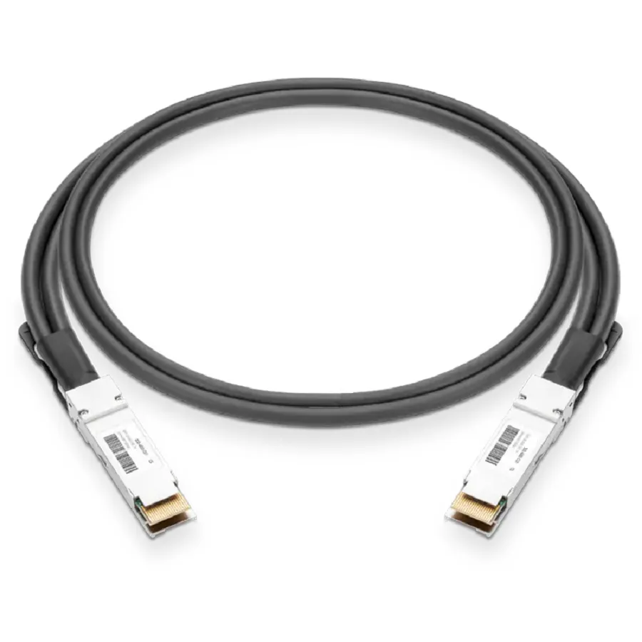 Cisco QDD-400-CU1M Compatible 1m (3ft) 400G QSFP-DD Passive Direct Attach Copper Twinax Cable SFPS