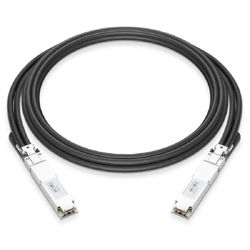 NVIDIA/Mellanox MCP4Y10-N001 Compatible DAC 1m (3ft) Twin-port 800Gb/s OSFP Finned Top to 800Gb/s OSFP Finned Top Passive Copper Cable SFPS