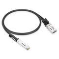 Avaya AA1404029-E6 Compatible 1m (3ft) 40G QSFP+ Passive Direct Attach Copper Twinax Cable 30AWG SFPS