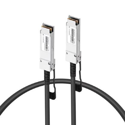 Generic Compatible 0.5m (1.6ft) 200G QSFP56 Passive Direct Attach Copper Twinax Cable 30AWG SFPS