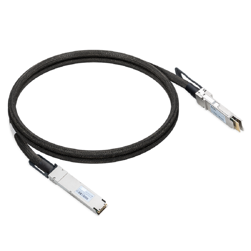 Arista Compatible 1m (3ft) 400G OSFP Flat Top to QSFP-DD Passive Direct Attach Copper Twinax Cable SFPS