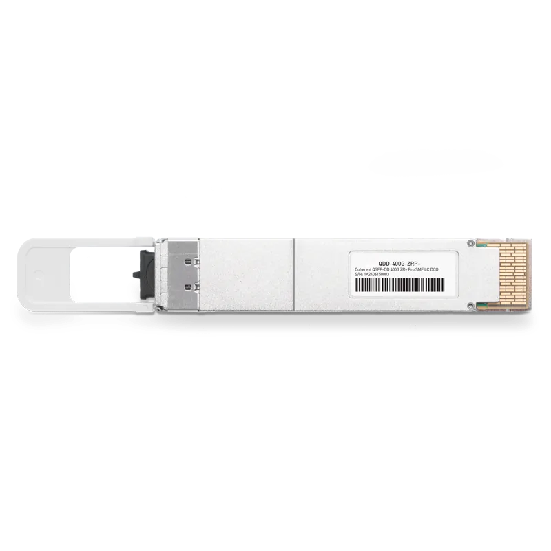 Generic Compatible 100-400GbE High-Power (Bright) DCO QSFP-DD DWDM Tunable Coherent ≤80km Unamplified DDM/DOM Duplex LC SMF Optical Transceiver Module SFPS