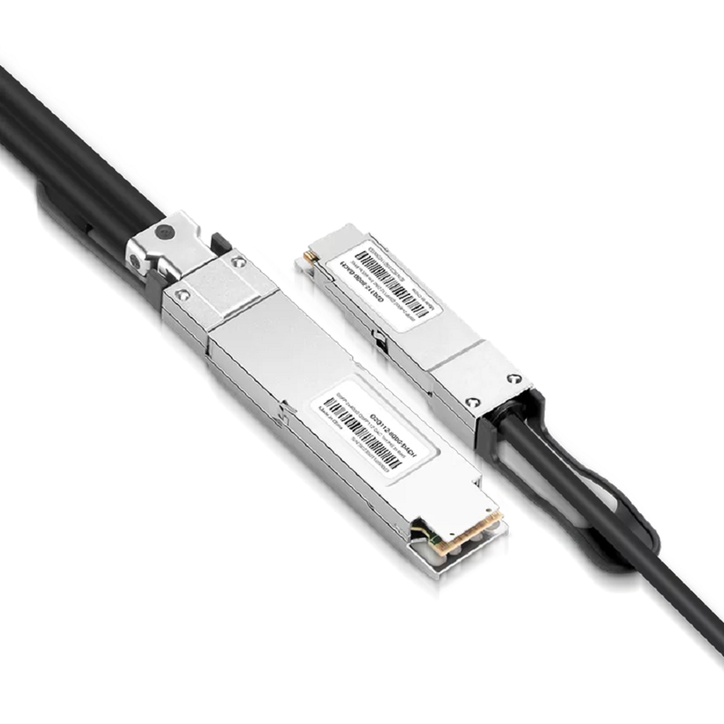 NVIDIA/Mellanox MCP7Y10-N001 (980-9I928-00N001) Compatible DAC 1m (3ft) Twin-port 2x400Gb/s OSFP Finned Top to 2x400Gb/s QSFP112 Flat Top InfiniBand NDR Passive Copper Splitter Cable SFPS