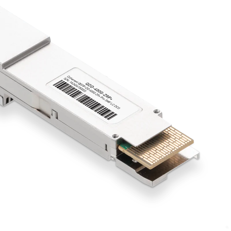 Cisco DP04QSDD-HE0 Compatible 100-400GbE High-Power (Bright) DCO QSFP-DD DWDM Tunable Coherent ≤80km Unamplified DDM/DOM Duplex LC SMF Optical Transceiver Module SFPS