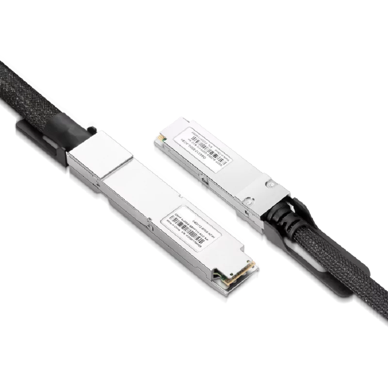 NVIDIA/Mellanox Compatible ACC 1m (3ft) Twin-port 2x400Gb/s OSFP Finned Top to 4x200Gb/s QSFP112 Flat Top InfiniBand NDR Active Copper Splitter Cable SFPS