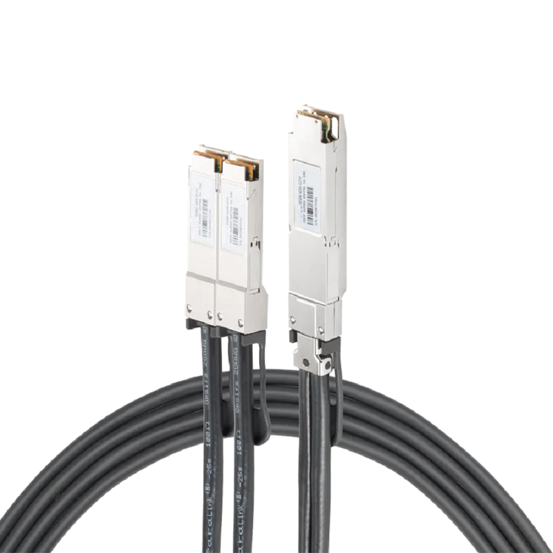 NVIDIA/Mellanox MCP7Y60-H001 Compatible DAC 1m (3ft) 400Gb/s OSFP (Finned Top) to 2x200Gb/s QSFP56 InfiniBand HDR Passive Copper Splitter Cable SFPS