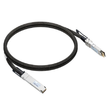 Juniper Compatible 1m (3ft) 400G OSFP Flat Top to QSFP-DD Passive Direct Attach Copper Twinax Cable SFPS