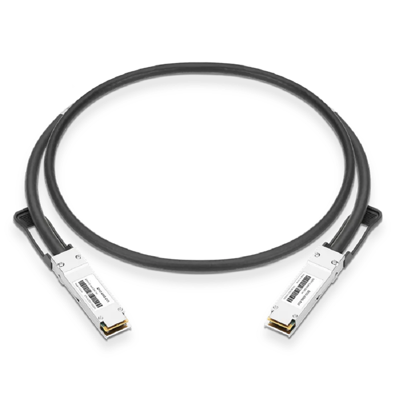 Generic Compatible 1m (3ft) 400G QSFP112 Passive Direct Attach Copper Twinax Cable SFPS