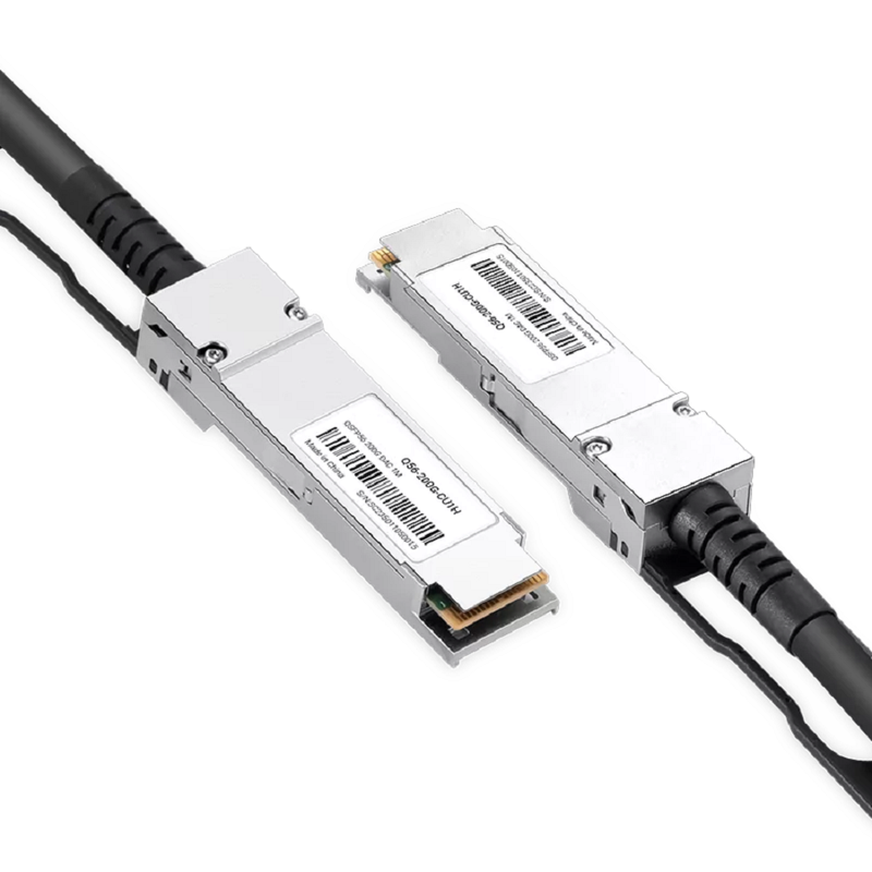 NVIDIA/Mellanox MCP1650-H002E26 Compatible DAC 2m (7ft) 200Gb/s QSFP56 to QSFP56 InfiniBand HDR Passive Direct Attach Copper Twinax Cable SFPS