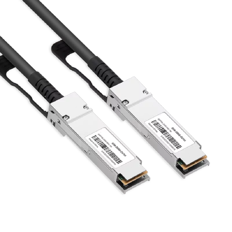 NVIDIA/Mellanox MCP1650-H003E26 Compatible DAC 3m (10ft) 200Gb/s QSFP56 to QSFP56 InfiniBand HDR Passive Direct Attach Copper Twinax Cable SFPS