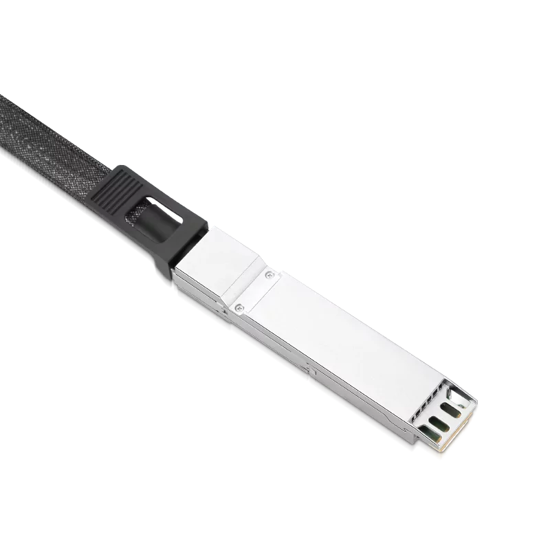 NVIDIA/Mellanox Compatible ACC 2m (7ft) Twin-port 2x400Gb/s OSFP Finned Top to 4x200Gb/s QSFP112 Flat Top InfiniBand NDR Active Copper Splitter Cable SFPS