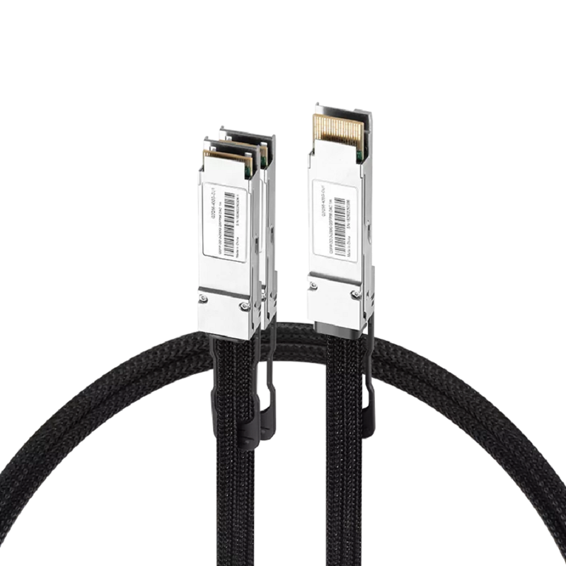 Dell DAC-Q56DD-2Q56-SFF200G-2M Compatible 2m (7ft) 400G QSFP-DD to 2X200G QSFP56 Passive Direct Attach Copper Breakout Cable for DGX Spark AI Clusters SFPS