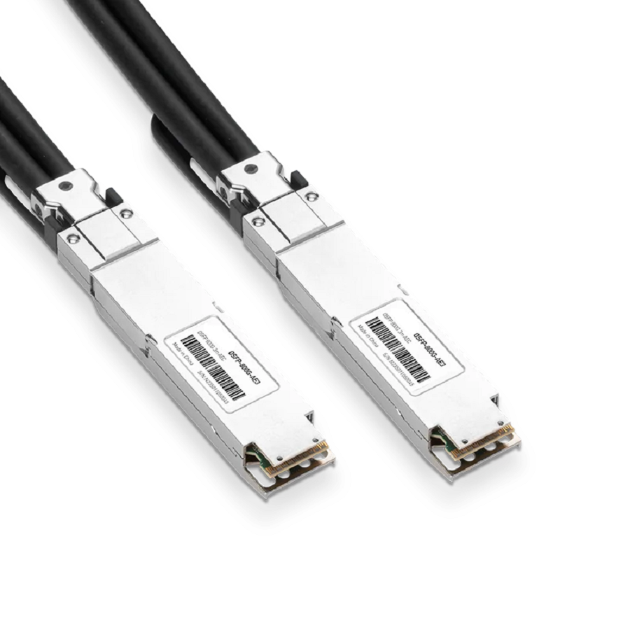 Cisco Compatible AEC 3m (10ft) Twin-port 2x400Gb/s OSFP Finned Top to 2x400Gb/s OSFP Finned Top Active Electrical Cable SFPS