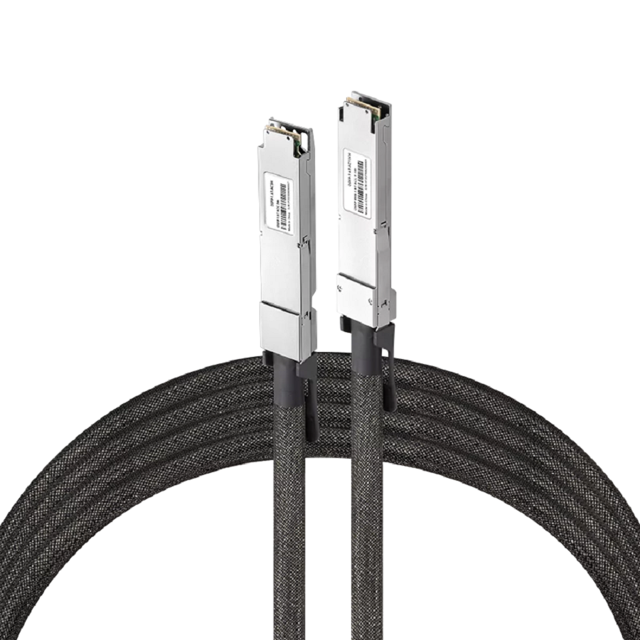 NVIDIA/Mellanox MCA4J80-N003-FTF (980-9I601-00N003) Compatible 3m (10ft) 800G OSFP Finned top to Flat top InfiniBand NDR Active Copper Cable (ACC) SFPS
