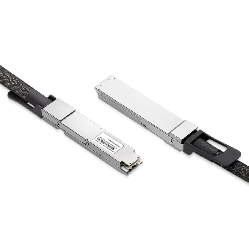 Generic Compatible ACC 3m (10ft) Twin-port 2x400Gb/s OSFP Finned Top to 2x400Gb/s OSFP Flat Top Active Copper Cable SFPS