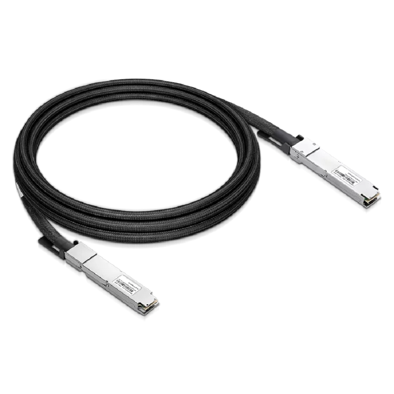 Cisco Compatible ACC 3m (10ft) Twin-port 2x400Gb/s OSFP Finned Top to 2x400Gb/s OSFP Flat Top Active Copper Cable SFPS