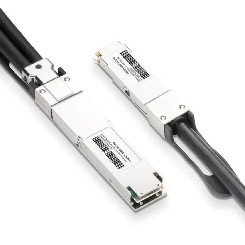 NVIDIA/Mellanox Compatible 3m (10ft) 400Gb/s OSFP Flat Top to 2x200Gb/s QSFP56 InfiniBand HDR Passive Copper Splitter Cable SFPS
