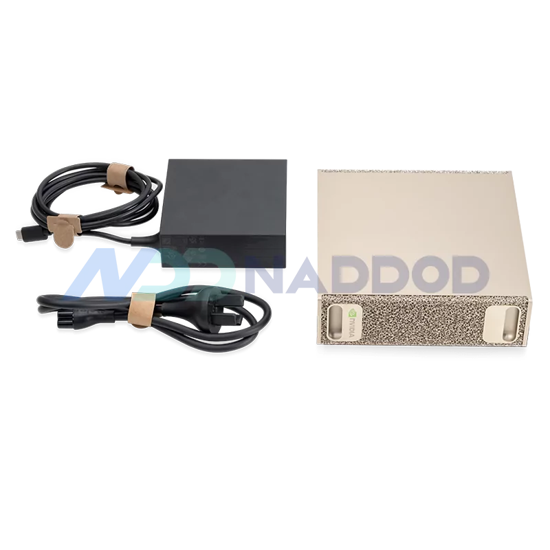 NVIDIA DGX Spark Bundle, 2 DGX Spark Units - 4TB With a Connecting Cable — 0.5m 200G QSFP56 Ethernet DAC cable SFPS