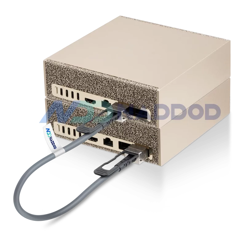 NVIDIA DGX Spark Bundle, 2 DGX Spark Units - 4TB With a Connecting Cable — 0.5m 200G QSFP56 Ethernet DAC cable SFPS