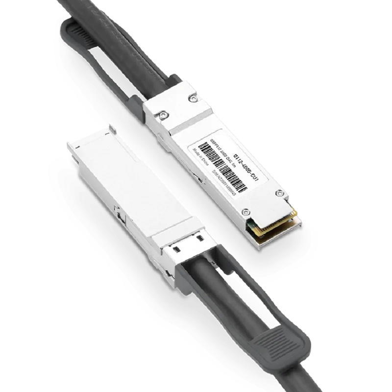 NVIDIA/Mellanox NJAAKKR-0006/NJAAKK-0006/LMTQF022-SD-R Compatible 0.5m (1.6ft) 400G QSFP112 Passive Direct Attach Copper Twinax Cable for DGX Spark Dual-System Interconnect SFPS