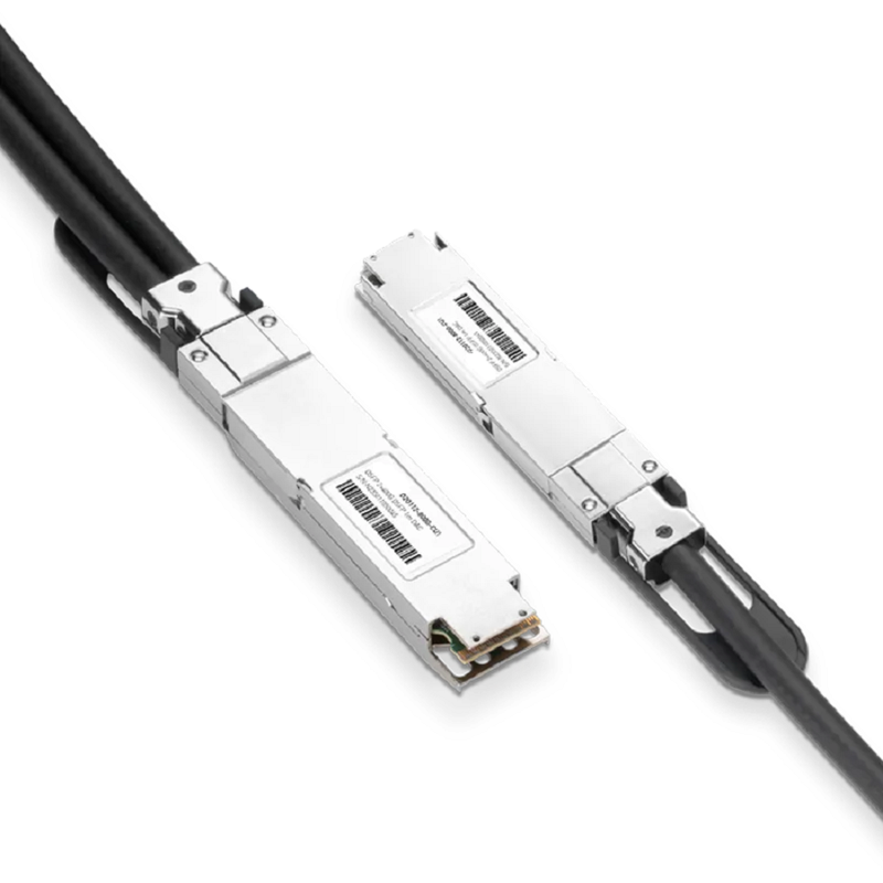 Arista Compatible DAC 1m (3ft) Twin-port 800Gb/s OSFP Finned Top to 2x400Gb/s OSFP Flat Top Passive Copper Splitter Cable SFPS