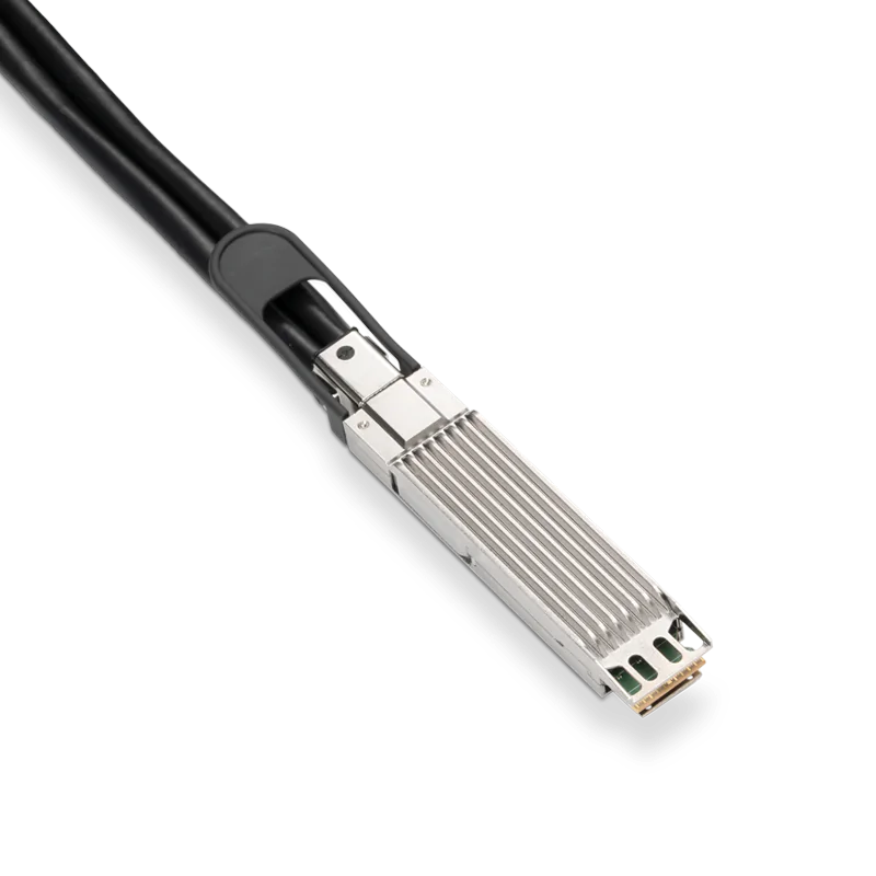 NVIDIA/Mellanox MCP7Y00-N001 Compatible DAC 1m (3ft) Twin-port 800Gb/s OSFP Finned Top to 2x400Gb/s OSFP Flat Top Passive Copper Splitter Cable SFPS