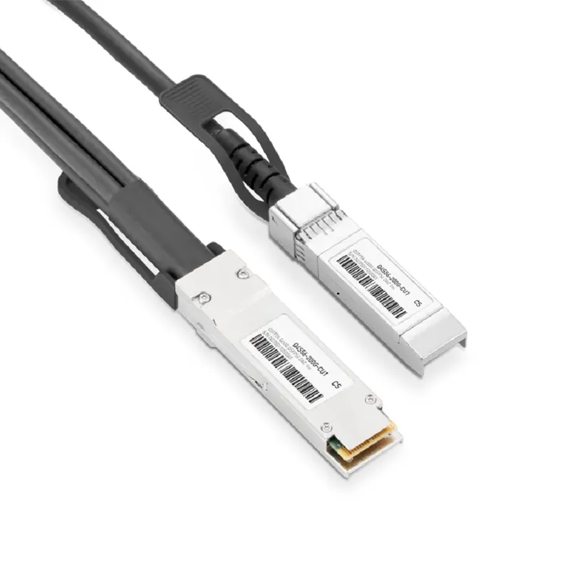 Arista Compatible C-Q200-4S50-1M 1m (3ft) 200G QSFP56 to 4X50G SFP56 Passive Direct Attach Copper Breakout Cable 30AWG SFPS