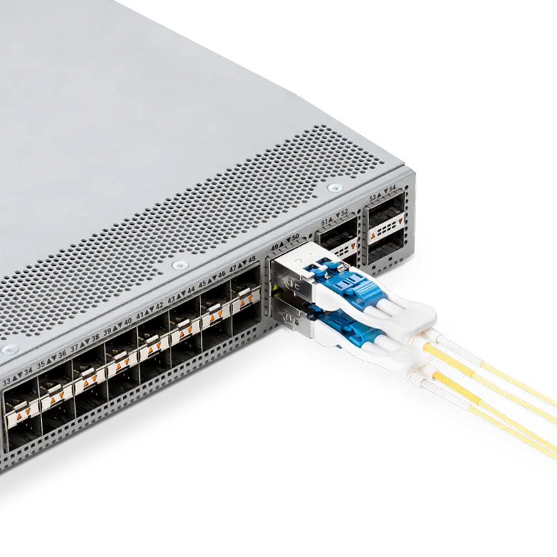 Cisco QSFP-100G-ZR4-S Compatible 100GBASE-ZR4 QSFP28 1310nm 80km（FEC） DOM Duplex LC Transceiver Module for SMF SFPS