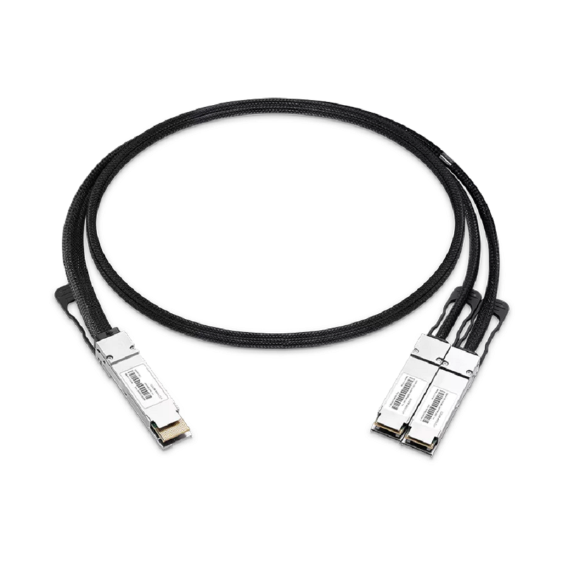 Generic Compatible 2m (7ft) 400G QSFP-DD to 2X200G QSFP56 Passive Direct Attach Copper Breakout Cable for DGX Spark AI Clusters SFPS