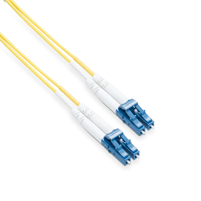 8m (26ft) LC UPC to LC UPC Duplex OS2 Single Mode LSZH 2.0mm Fiber Optic Patch Cable SFPS